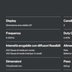 Caratteristiche MAGNUM 3000 PRO Globus